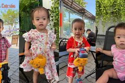 Bốn cháu bé bị bỏ rơi trong sân chùa ở TP HCM