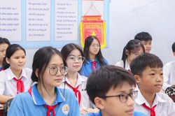 Bắc Ninh phát động 'trang sách hồng' tái sử dụng sách giáo khoa