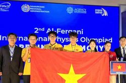 Việt Nam xếp thứ 4 Olympic Vật lí Quốc tế