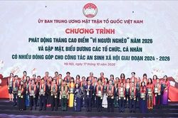 Phát động Tháng cao điểm 'Vì người nghèo' năm 2026