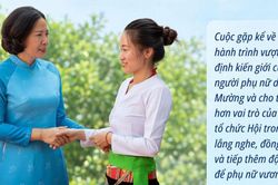 Cuộc gặp ấm tình trong 'Tháng nghe phụ nữ nói'