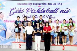 Giải pickleball chào mừng Ngày Phụ nữ Việt Nam 20/10