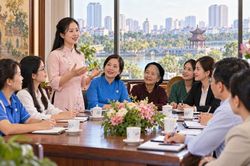 Nghe phụ nữ nói