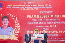Trường Đại học C&ocirc;ng nghệ Th&ocirc;ng tin v&agrave; Truyền th&ocirc;ng Việt - H&agrave;n vinh danh t&acirc;n sinh vi&ecirc;n xuất sắc