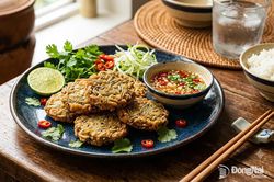 Cá cơm chiên bột