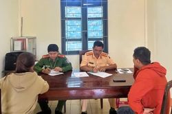 Bị phạt vì điều khiển phương tiện mà không có giấy phép lái xe phù hợp, không đội mũ bảo hiểm