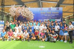 60 vận động viên tranh tài môn pickleball tại Giải thể thao chào mừng Ngày Doanh nhân Việt Nam