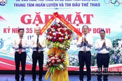Trung tâm Huấn luyện và Thi đấu thể thao tỉnh kỷ niệm 35 năm ngày thành lập