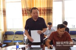 Họp thống nhất bàn giao 94 danh mục dự án đầu tư công cho 6 xã khu vực Tràng Định tiếp tục thực hiện
