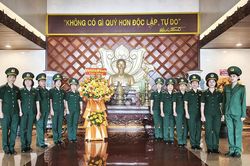 Hội Phụ nữ Bộ đội Biên phòng tỉnh tổ chức hành trình về nguồn