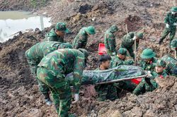 Sau Lễ truy điệu và an táng đợt 1, quy tập thêm 33 bộ hài cốt và di vật kèm theo tại Công viên Lê Thị Riêng