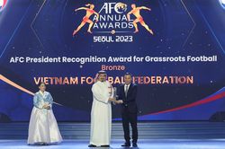 VFF vào top 3 đề cử hạng mục Liên đoàn thành viên xuất sắc của AFC năm 2026