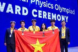 Học sinh Việt Nam đoạt huy chương Vàng tại Olympic Vật lí quốc tế Al-Fergani