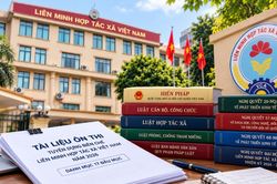 Công bố danh mục tài liệu tham khảo cho kỳ thi biên chế Liên minh Hợp tác xã Việt Nam