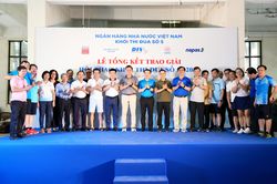 Hội thao Khối thi đua số 5: Lan tỏa tinh thần đo&agrave;n kết, gắn b&oacute; giữa c&aacute;c đơn vị