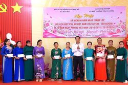 Nhiều hoạt động thiết thực chăm lo đời sống hội viên phụ nữ Đất Mũi