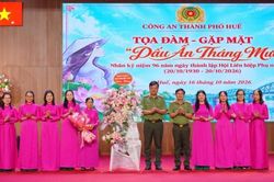 'Dấu ấn tháng Mười' khơi dậy khát vọng cống hiến của phụ nữ Công an Huế