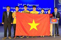 Việt Nam giành 4 huy chương tại Olympic Vật lý quốc tế Al-Fergani