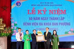 Bệnh viện Đa khoa Đan Phượng kỷ niệm 60 năm thành lập: Đổi mới toàn diện, nâng cao chất lượng phục vụ người bệnh