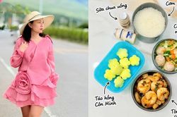 Hộp cơm trưa dinh dưỡng mẹ dậy từ 5h nấu cho con