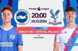 Nhận định trận đấu Brighton vs Crystal Palace, 20h00 ng&agrave;y 18.10: 'M&ograve;ng biển' vượt Arsenal?