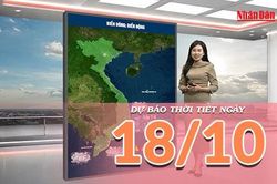 [Video] Dự b&aacute;o thời tiết ng&agrave;y 18/10/2026: Bắc Bộ c&oacute; nắng, Nam Bộ mưa d&ocirc;ng