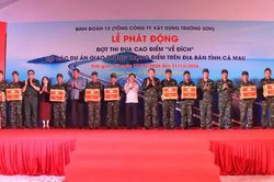 C&agrave; Mau thi đua cao điểm 'về đ&iacute;ch' c&aacute;c dự &aacute;n giao th&ocirc;ng trọng điểm