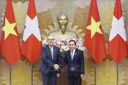 Ph&aacute;t huy vai tr&ograve; hợp t&aacute;c nghị viện, l&agrave;m s&acirc;u sắc hơn quan hệ Việt Nam - Thụy Sĩ