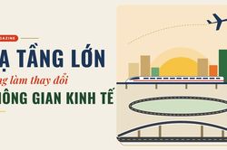 Hạ tầng lớn đang làm thay đổi không gian kinh tế
