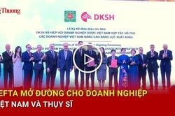 VEFTA mở đường cho doanh nghiệp Việt Nam v&agrave; Thụy Sĩ