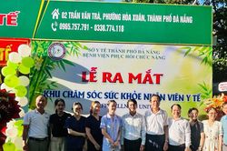 Bệnh viện Phục hồi chức năng ra mắt Khu chăm s&oacute;c sức khỏe nh&acirc;n vi&ecirc;n y tế