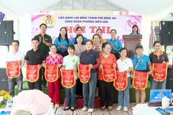 Nhiều hoạt động ch&agrave;o mừng ng&agrave;y Phụ nữ Việt Nam 20-10 trong c&ocirc;ng nh&acirc;n lao động