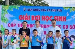 Chư Pưh tổ chức giải bơi học sinh năm 2026