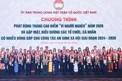30 tổ chức đăng k&yacute; ủng hộ tr&ecirc;n 366 tỷ đồng tại Th&aacute;ng cao điểm 'V&igrave; người ngh&egrave;o' năm 2026