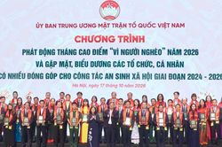 366 tỷ đồng ủng hộ Chương tr&igrave;nh 'V&igrave; người ngh&egrave;o' năm 2026 nhằm th&uacute;c đẩy giảm ngh&egrave;o bằng sinh kế bền vững
