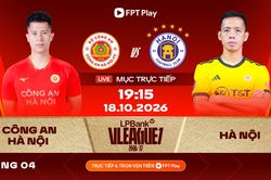 Cập nhật tỷ số C&ocirc;ng an H&agrave; Nội vs H&agrave; Nội ng&agrave;y 18/10, kết quả V.League mới nhất