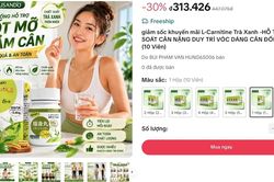Bộ Y tế y&ecirc;u cầu TikTok gỡ quảng c&aacute;o vi&ecirc;n giảm c&acirc;n Sausando Slimming capsule