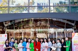 Phụ nữ Việt Nam tại Kansai vun đắp t&igrave;nh đồng hương, g&igrave;n giữ cội nguồn