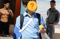 Sao nhí Bố Ơi Mình Đi Đâu Thế 2 năm liên tiếp thi trượt đại học: Cao 1,85 m, body vạm vỡ khó tin ở tuổi 19