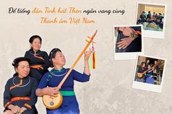 Làn điệu Then vùng Việt Bắc hòa vào dòng chảy Thanh âm Việt Nam