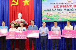 Đồng Th&aacute;p: 102 x&atilde;, phường đăng k&yacute; 197 c&ocirc;ng tr&igrave;nh chăm lo người ngh&egrave;o