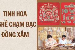 Tinh hoa nghề chạm bạc Đồng Xâm