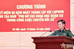 Cục Khoa học qu&acirc;n sự: Ch&uacute; trọng n&acirc;ng cao kỹ năng số cho c&aacute;n bộ, hội vi&ecirc;n phụ nữ