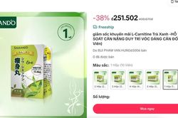 Đề nghị kiểm tra, lấy mẫu sản phẩm giảm cân Sausando Slimming capsule