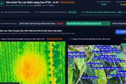 VNPT phát triển nền tảng dữ liệu UAV và AI cho quản lý sản xuất nông nghiệp
