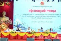 Hưng Yên đồng hành cùng phụ nữ khởi nghiệp sáng tạo, chuyển đổi số, chuyển đổi xanh