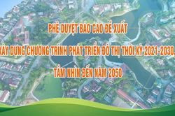L&agrave;o Cai: Ph&ecirc; duyệt B&aacute;o c&aacute;o đề xuất x&acirc;y dựng Chương tr&igrave;nh ph&aacute;t triển đ&ocirc; thị thời kỳ 2021 - 2030, tầm nh&igrave;n đến năm 2050