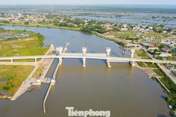 Công trình ngăn mặn, giữ ngọt lớn nhất miền Trung