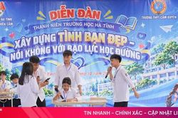 Tuổi trẻ Hà Tĩnh hưởng ứng chiến dịch 'Xây dựng tình bạn đẹp - nói không với bạo lực học đường'