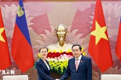 Tăng cường hợp t&aacute;c nghị viện Việt Nam-Liechtenstein